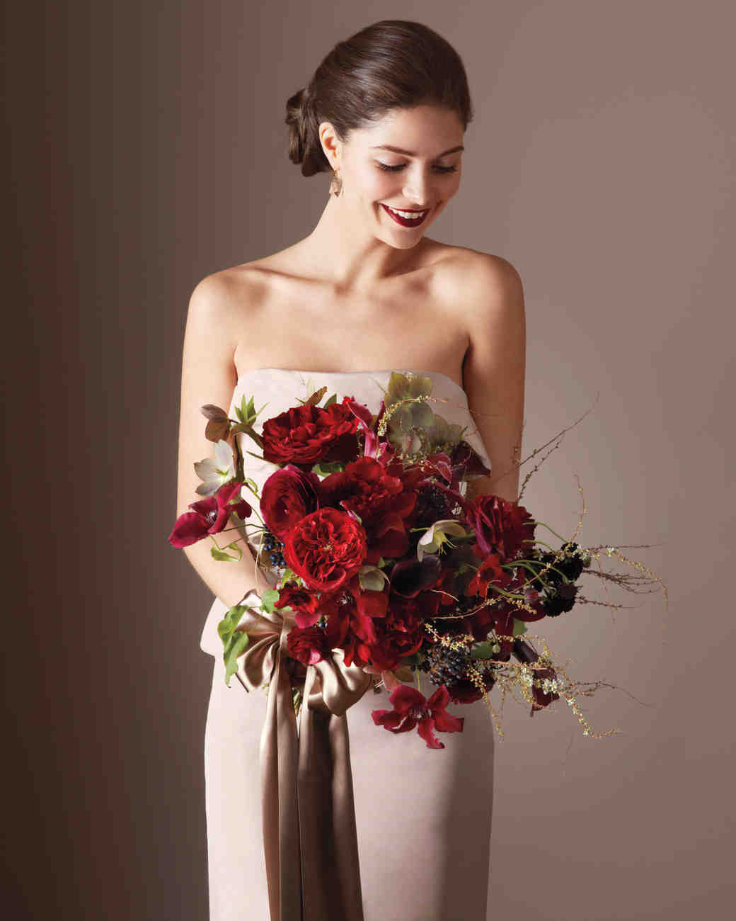 Red dress what color flowers Red dress what color flowers
